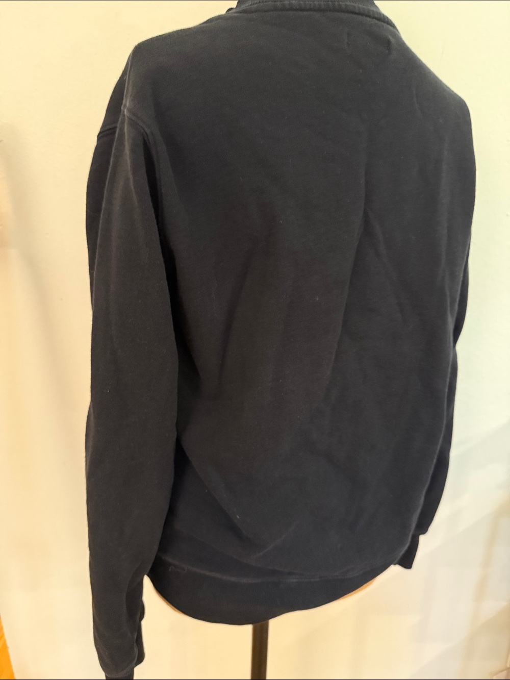 Rapha sz S Black Logo Sweatshirt 100% cotton Embroidered Crewneck good cond - Picture 3 of 9